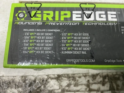 GripEdge Hex Bits - 1/16-4/32m long