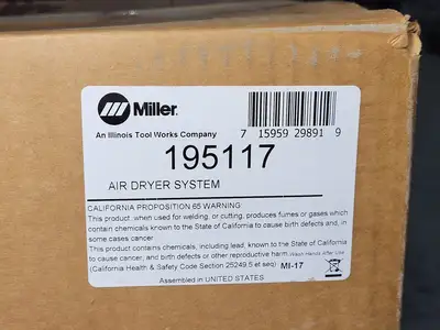 New | in-Stock MILLER 195117 Welding Machinery (Other) British Columbia CA | Lenmark #1426147