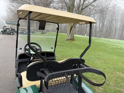 (1) 2017 E-Z-Go golf cart with a Kawasaki gas engine, model 625111G01, does not include Club canopy,...
