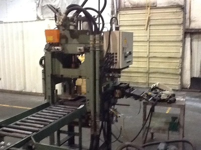 50 TON HYDRAULIC 4 POST PRESS
