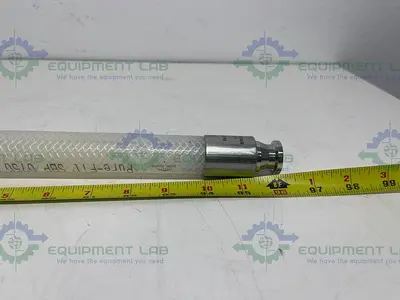 USED SAINT GOBAIN 23035763 PURE FIT 96" HOSE W/ 3/4" TO 1/2" SANITARY FITTING 90 PSI