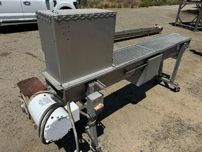 Mixer, Paddle, Continuous, 10" X 7'4", Portable, #5861450
