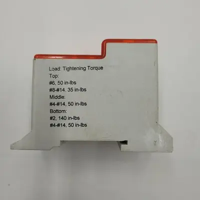 Used MERSEN MERSEN CEP-FSPDB250 POWER DISTRIBUTION BLOCK, COMPACT, FINGER-SAFE, IP20, 250A Terminal Blocks | ND Industrial Surplus #1225330