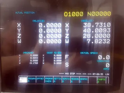 Used 1990 KURAKI KBT-11WDX Horizontal Table Type Boring Mills Illinois US | Machinery Marketing International #378964