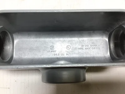 Red Dot AT-6 Conduit Body 2″ T Style Threaded