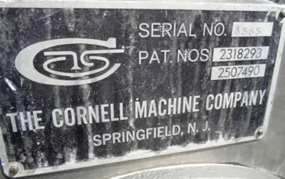 Used CORNELL _UNKNOWN_ Versators Connecticut US | DMC Industries #1281655
