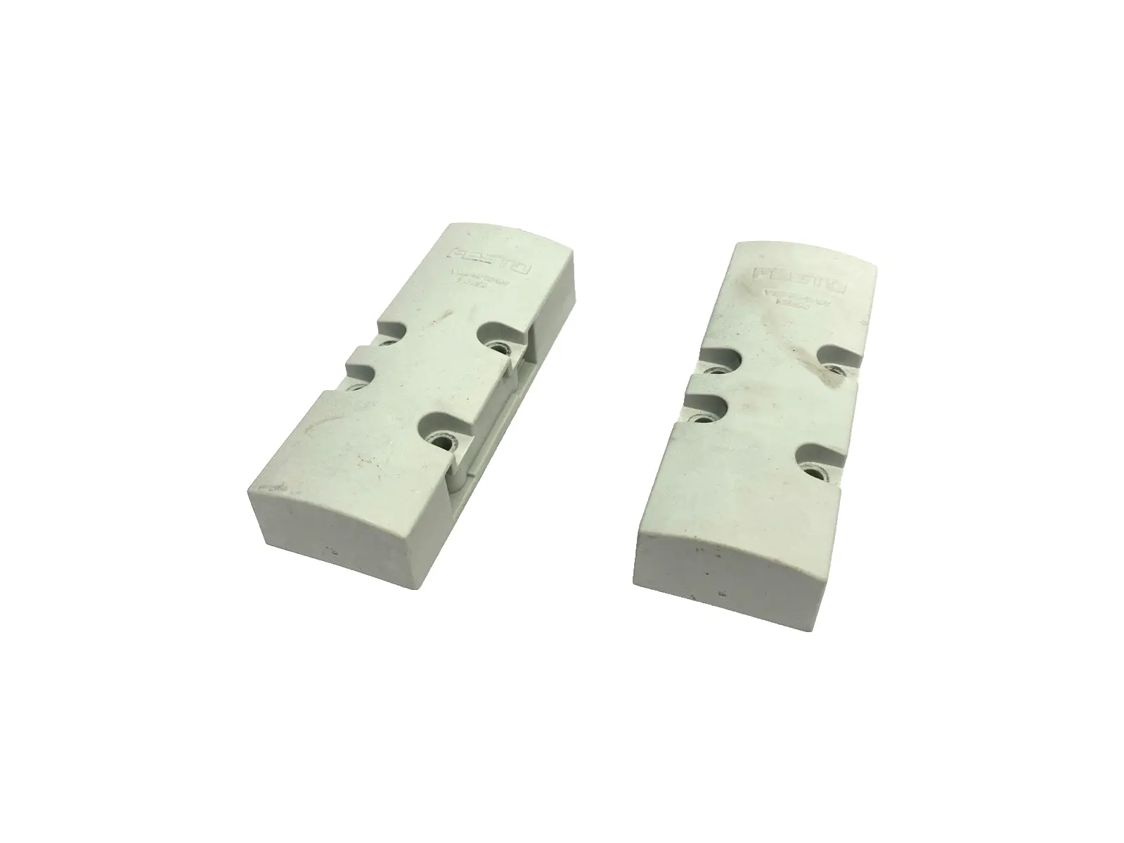 VABB-S2-10-WT | Festo  Pneumatic Manifold Cover Plate 543186 LOT OF 2 - Used