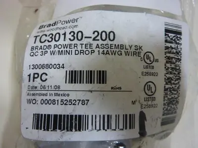 NEW BRAD HARRISON / WOODHEAD TC30130-200