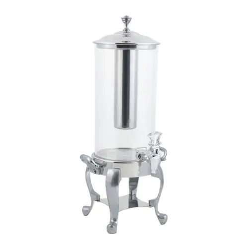 Bon Chef 49500CH 2-Gallon Juice Dispenser, Chrome, Roman