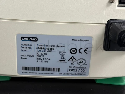 Used Bio-Rad Trans-Blot Turbo Western Blotting Missouri US | BioLabTek #1547019