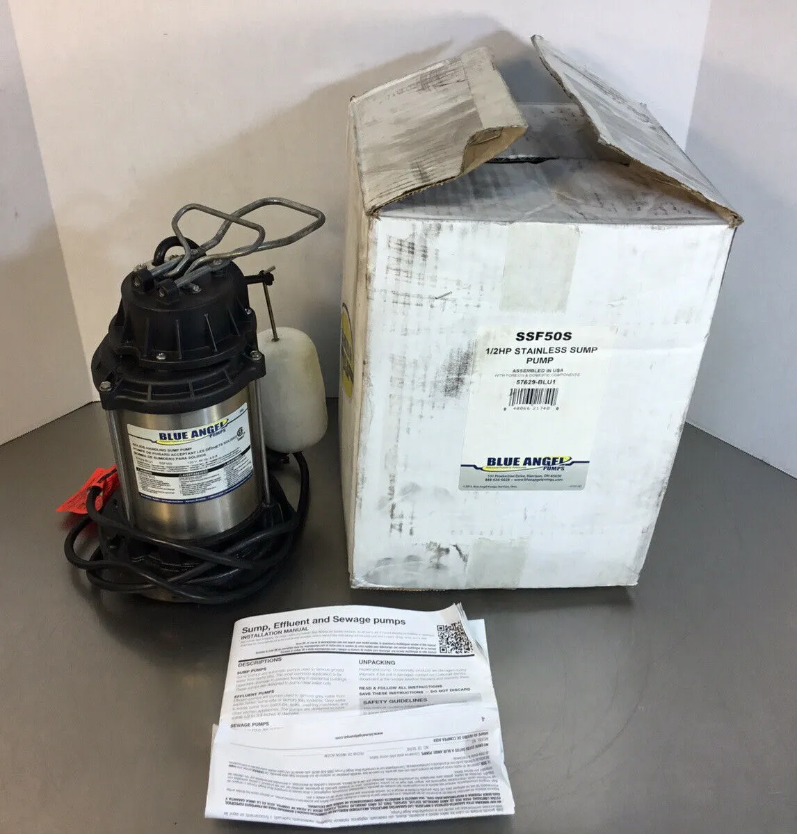 Used Blue Angel _UNKNOWN_ Sump Pumps South Carolina US | Palmetto Automation #1485526