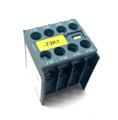 3RH2911-1HA31 | Siemens  Auxiliary Switch Block 3NO+1NC - Used