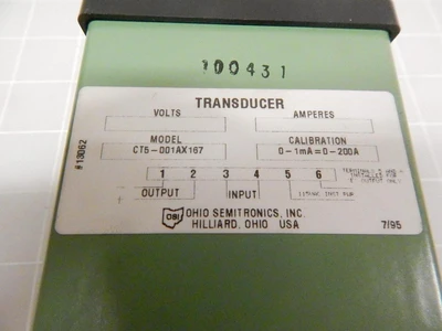 Used OHIO SEMITRONICS _UNKNOWN_ Transducers | OCO Industrial #1607434