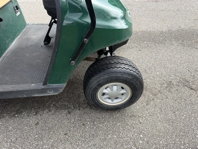 (1) 2015 E-Z-Go golf cart with a Kawasaki gas engine, includes Club canopy and ball washer, fold-dow...