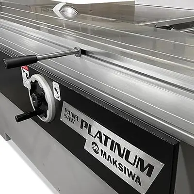 Maksiwa Sliding Panel Saw Platinum - BMP.3200.IR - 10 foot - 7.5HP / 3 Phase