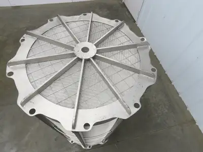 Rembe GmbH Q-Rohr 3 SS Dust Collector Flame Filter 600/24" Rupture Disc