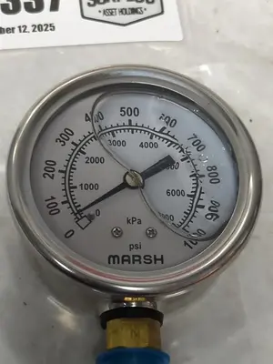 Used MARSH 0-100 Universal Pressure Meters Ohio US | Surplus Asset Holdings #1226031