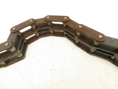 RF2060-2 Double Strand Roller Chain 1-1/2" Double Pitch 10' Length Lot of 2