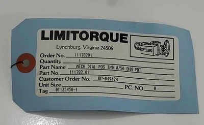 New | in-Stock LIMITORQUE 11178201 Relays & Switches | J&J Industrial Supply #500840