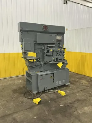 110 TON FICEP HELLER MODEL #UH 1105 HYDRAULIC IRONWORKER: YOBRO #25187