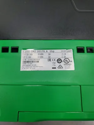 Used Control Techniques COMMANDER C200 Variable Speed Drives | Palmetto Automation #1153438