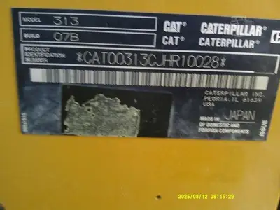 Used 2021 CATERPILLAR 313 Crawler Excavators New York US | Beck Equipment #1509290