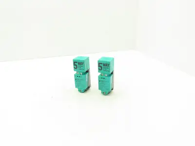 Pepperl Fuchs NJ20+U4+A2 5-Way Inductive Sensor PNP NO/NC 10-30VDC Lot of 2