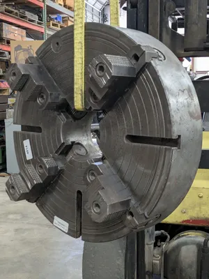 Used SKAND SWEDEN 21" 4-JAW D1-8 MOUNT Chucks Texas US | N & R Machine Sales #1445057