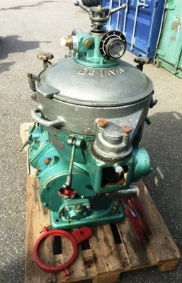 (2) Alfa-Laval MAB 207S-24-60 oil purifiers, SS.