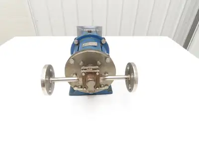 Liquiflo 33FL1 Magnetic Drive Gear Pump 1.45gpm 1/2" Flanged 5:1 Reducer 56C