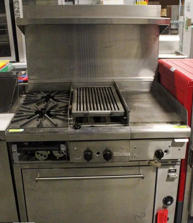 Used QUEST METAL PRODUCTS QGR120201 Commercial Ranges British Columbia CA | Surrey Food Equipment #1146677