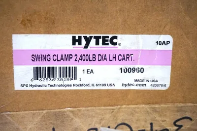 NEW HYTEC 100960 SWING CLAMP 2,400LB