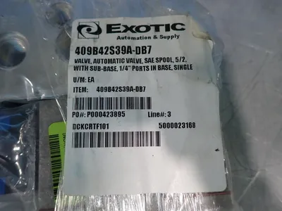 New | in-Stock AUTOMATIC VALVE 409B42S39ADB7 Solenoid Valves Ohio US | HGR 24 #914474