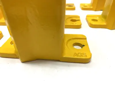 Used Auomation Guarding Systems 2 Hole Foot Bracket LOT OF 10 Robot Parts Michigan US | Maverick Industrial Sales #1391472