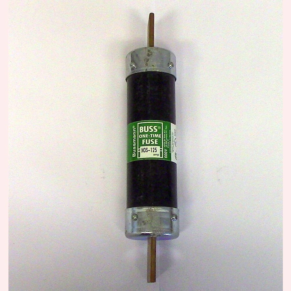 Cooper Bussman 125 Amp One-Time Fuse