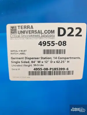 NEW Terra Universal Terra Universal Garment Dispensing Station