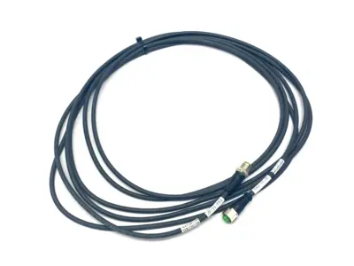 USED MURRELEKTRONIK EOL CORDSET M12 MALE 0°/FEMALE 0° A-COD.