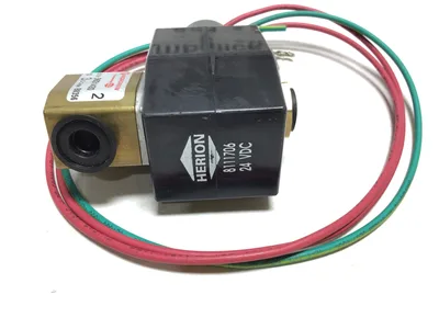 Herion 8111706 Solenoid with Norgren 9601430 Brass Valve 1/2″ NPT