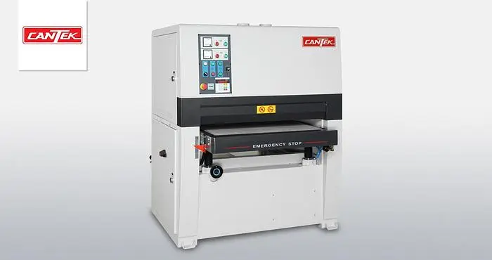 Cantek 36'' Two Head Widebelt Sander (60'' Belt) C372 (3PH)