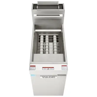 Vulcan 1VEG35M Gas Fryer - (1) 40 Lb Vat, Floor Model, Natural Gas
