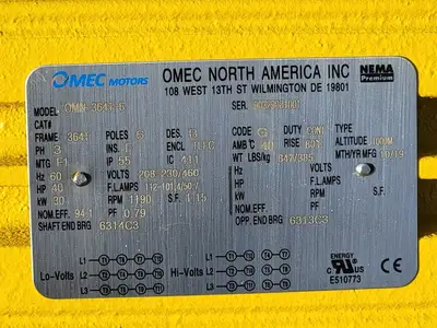 New | in-Stock OMEC OMN-364T-6 Motors (misc) British Columbia CA | Lenmark #248284