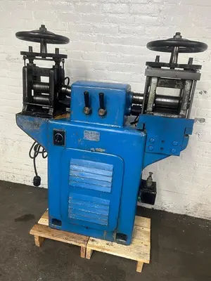 I.M.O.V Double-Sided Plate and Wire Power Rolling Mill for Gold, Silver, Italian Made