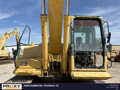 Used 2005 KOMATSU PC200LC-7L Excavators Texas US | Proxy Equipment #1383062