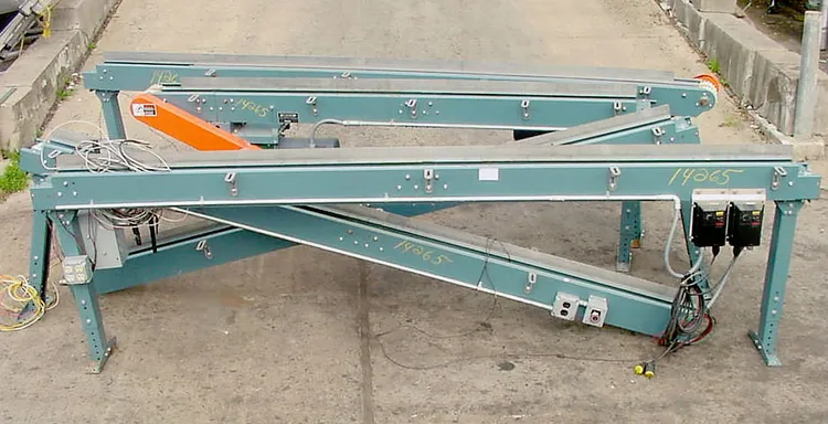 Used NEDCO BIDIRECTIONAL CONVEYOR NEDCO CONVEYOR Conveyors New Jersey US | Champion Trading Corporation #423353