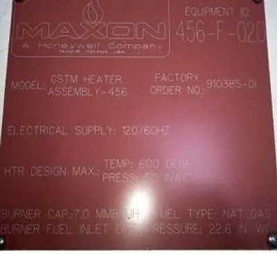 USED MAXON CSTM 1.5X2
