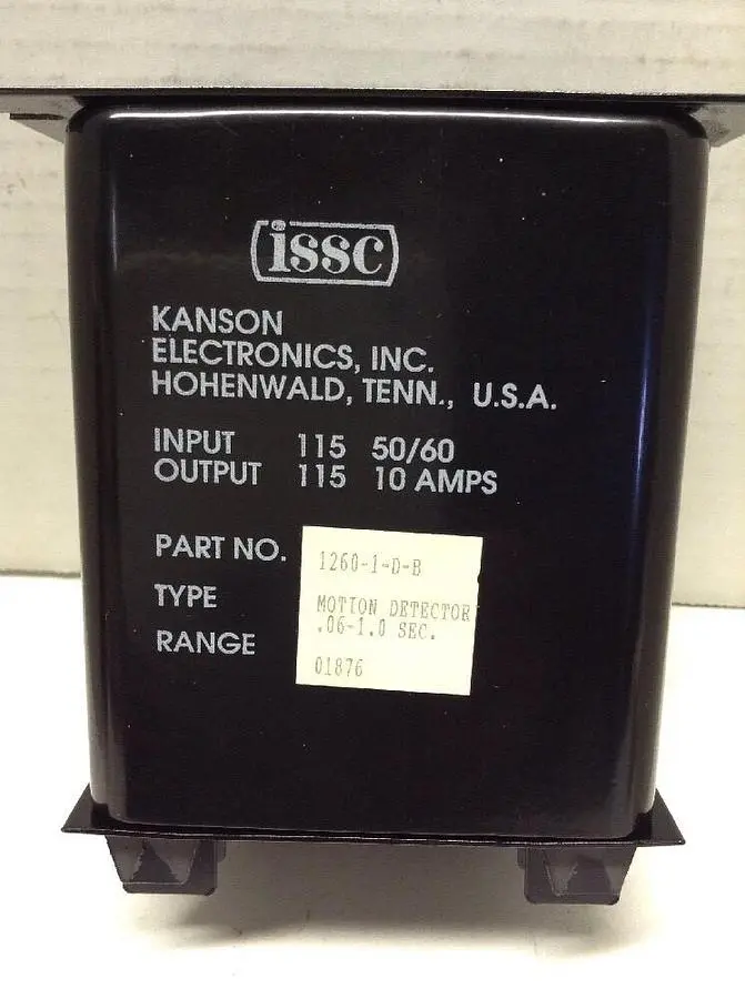 New | in-Stock ISSC KANSON 1260-1-D-B Sensors Ohio US | Surplus Asset Holdings #1233655