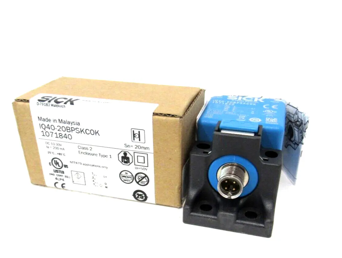 NEW SICK IQ40-20BPSKC0K PROXIMITY SWITCH 1071840 IQ4020BPSKC0K