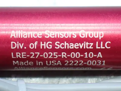 NEW ALLIANCE SENSORS GROUP LRE27025R0010A