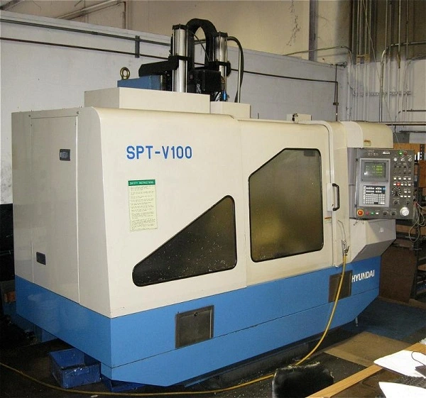 Used 2000 HYUNDAI SPT Vertical Machining Centers | Two Spade Machinery LLC #507830