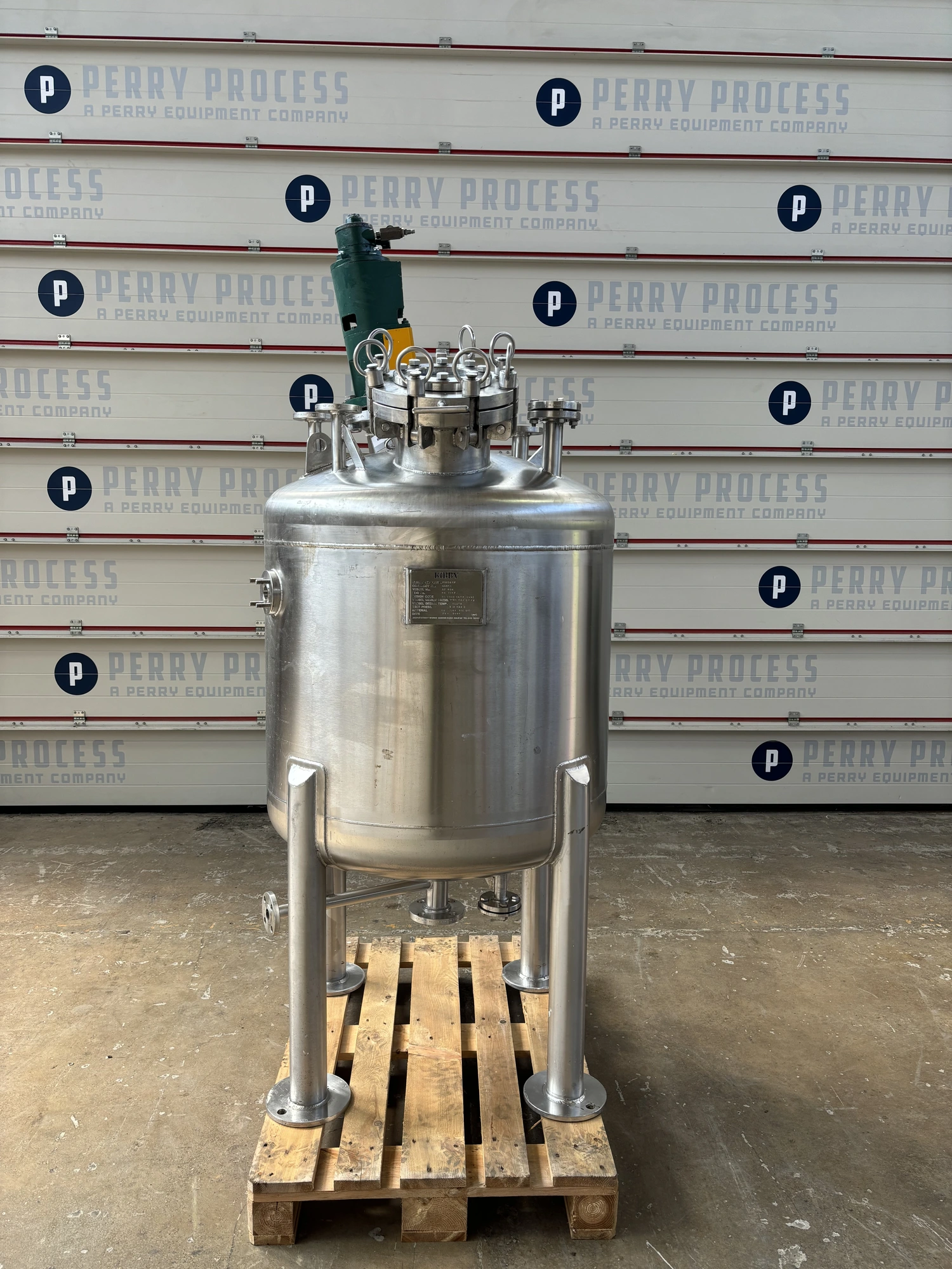 410 Litre 316 Stainless Steel Vertical Mixing Vessel